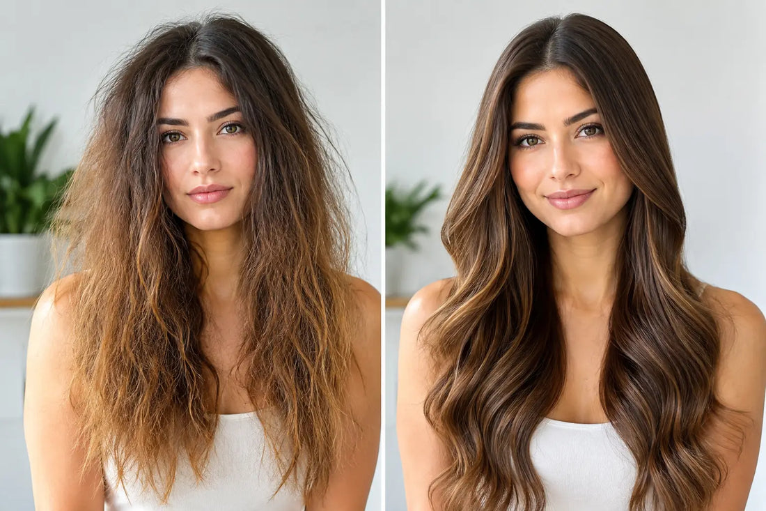 Heat Damaged Hair Transformation That Lasts