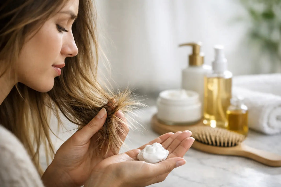 Haircare Routine for Damaged Hair That Repairs